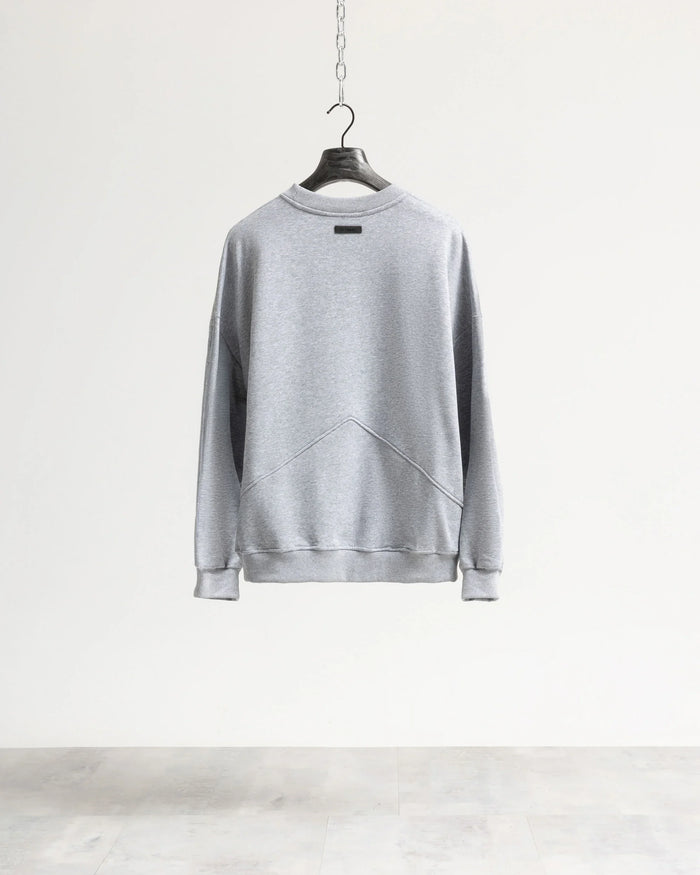 Felpa girocollo - Grigio