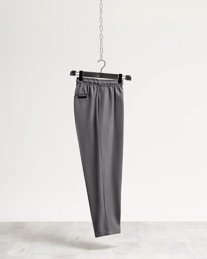 Pantalaccio regular tessuto classico - Grigio