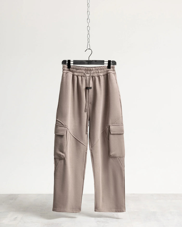 Pantalone tuta cargo - Fango