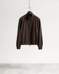 Giacca con zip mezzo collo tessuto classico