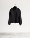 Giacca con zip mezzo collo tessuto classico