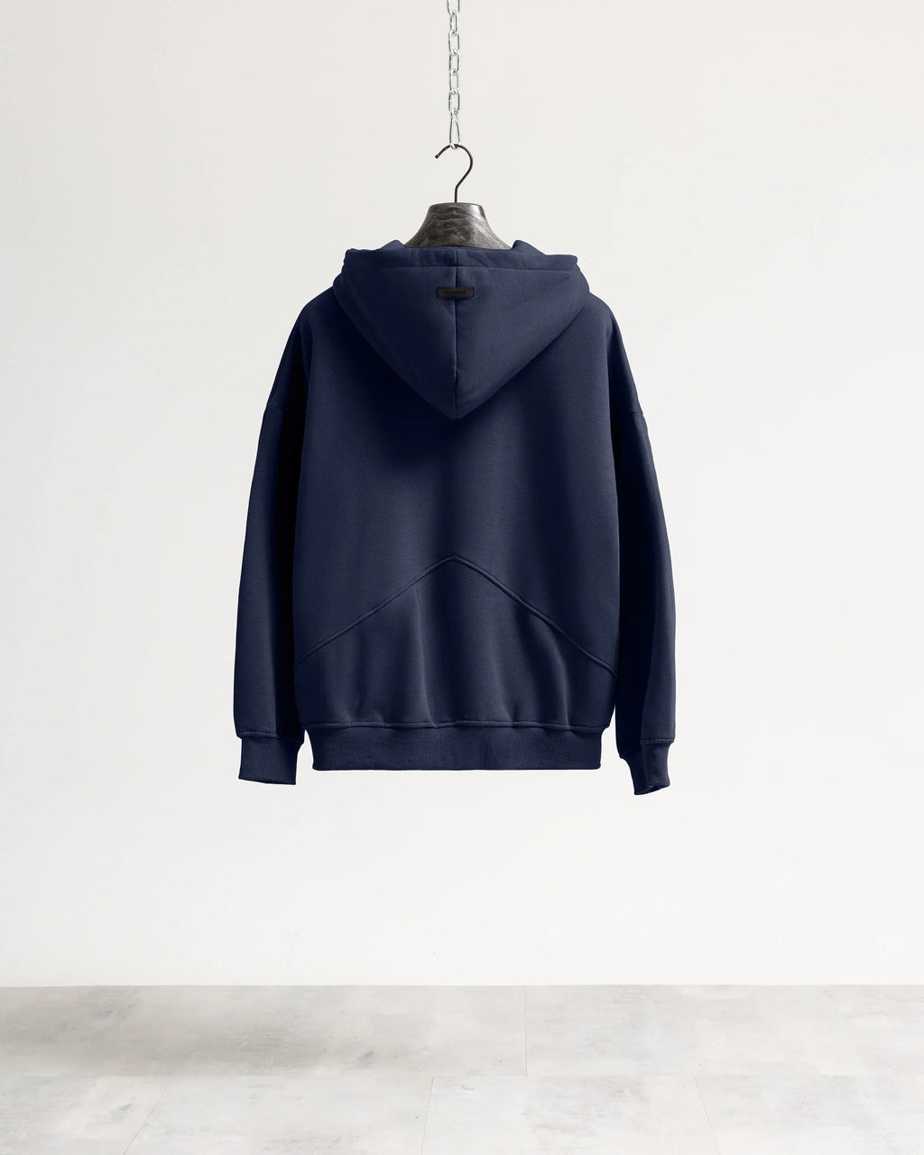 Felpa cappuccio zip