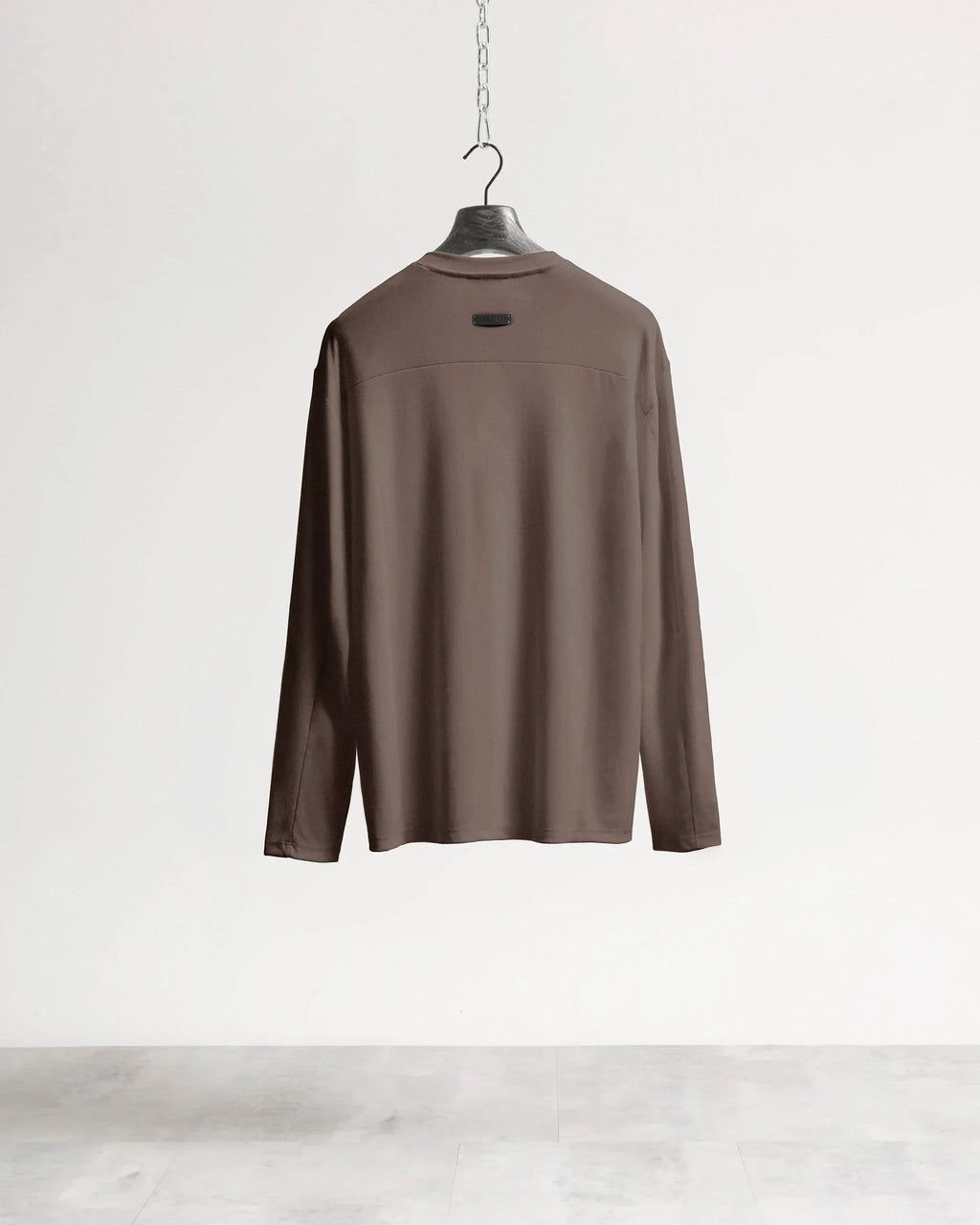 T-shirt costina manica lunga