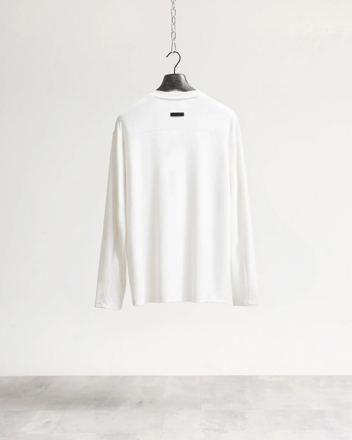 T-shirt costina manica lunga