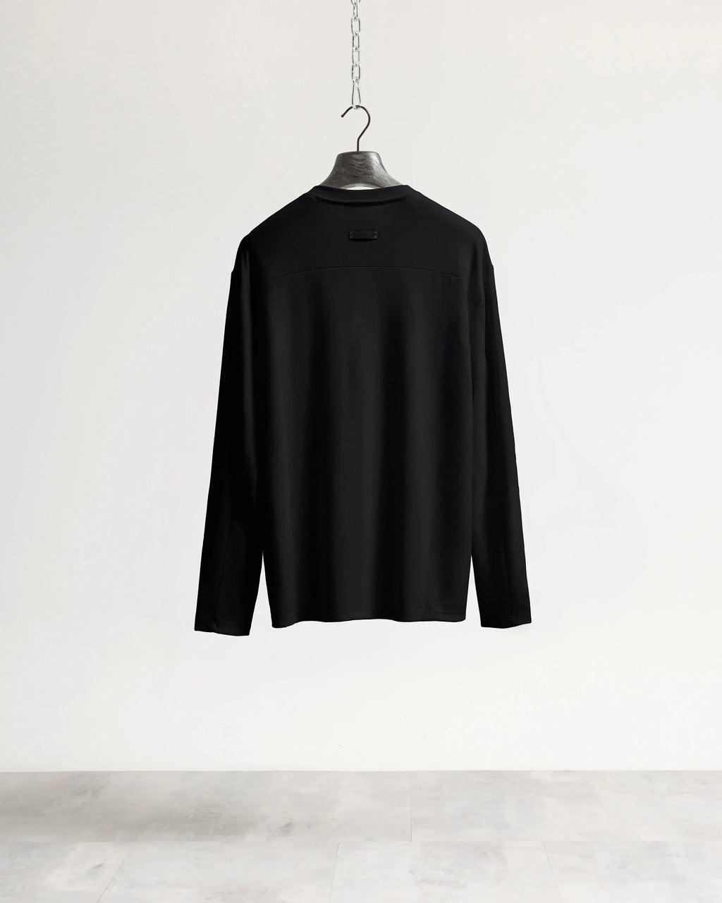 T-shirt costina manica lunga