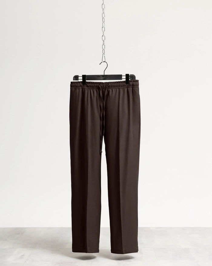 Pantalaccio fondo ampio tessuto classico - Moro