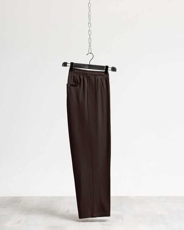 Pantalaccio fondo ampio tessuto classico - Moro