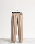 Pantalone fondo ampio tessuto classico