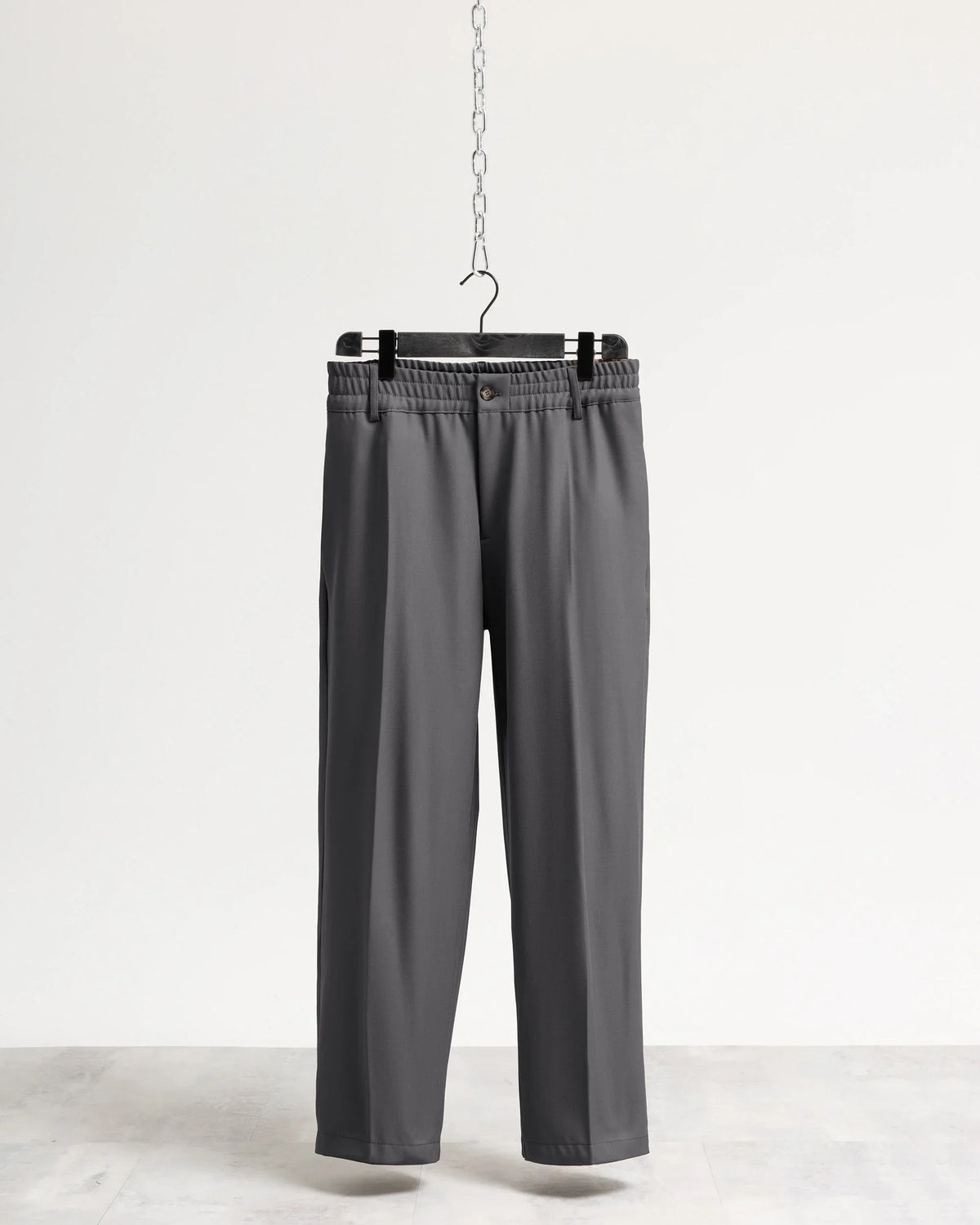 Pantalone fondo ampio tessuto classico