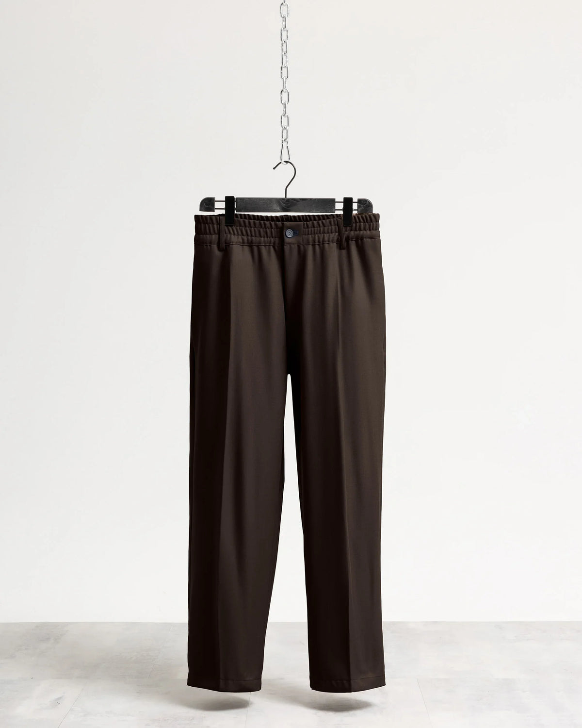 Pantalone fondo ampio tessuto classico