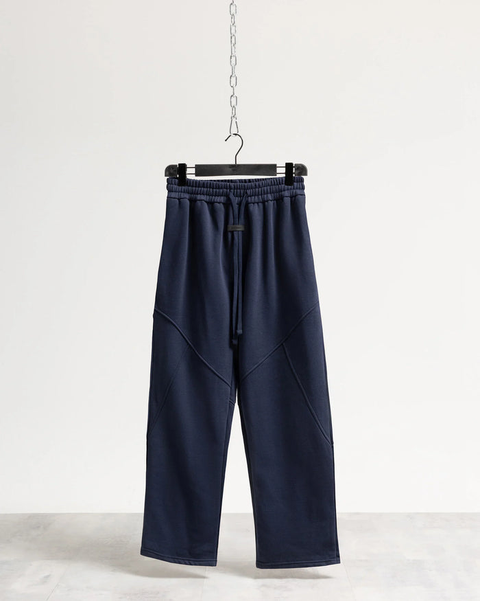 Pantalone tuta fondo ampio - Blu