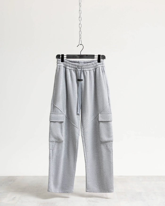 Pantalone tuta cargo - Grigio