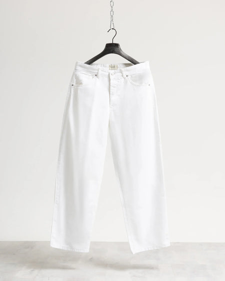 Jeans baggy bull - Bianco