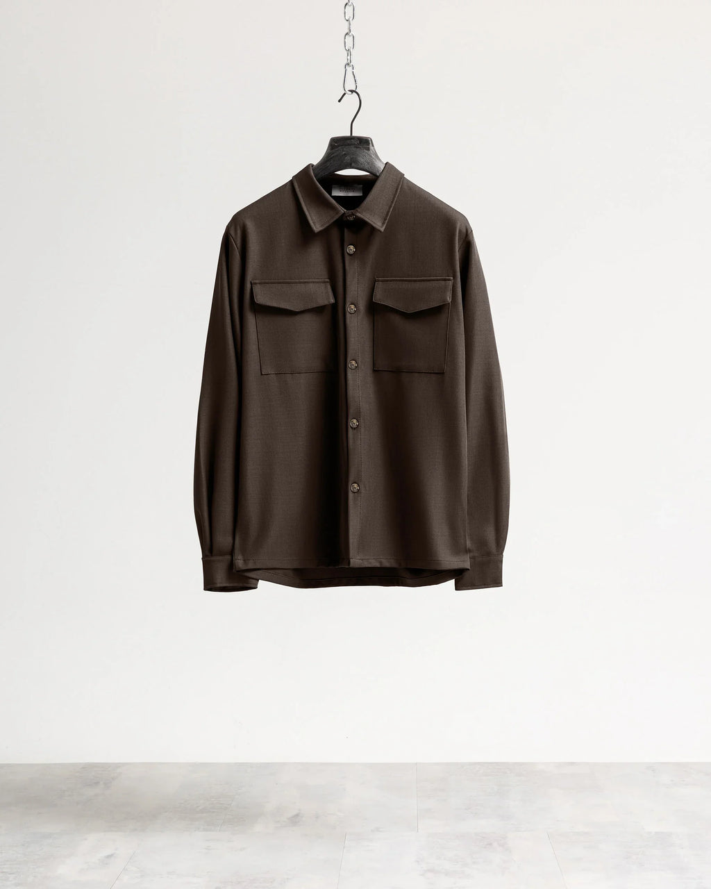 Camicia con tasconi tessuto classico