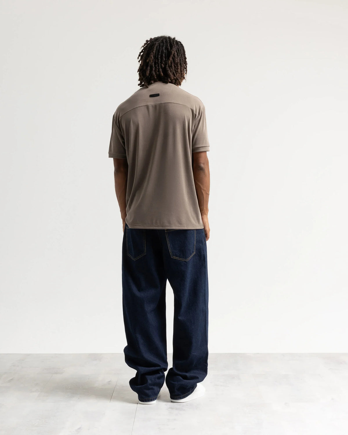 T-shirt costina manica corta