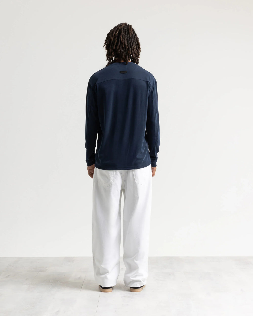 T-shirt costina manica lunga