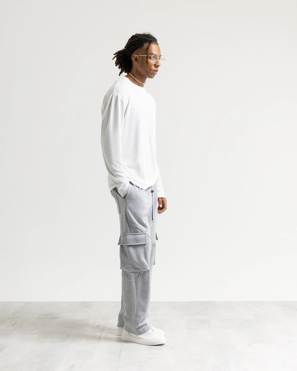 Pantalone tuta cargo