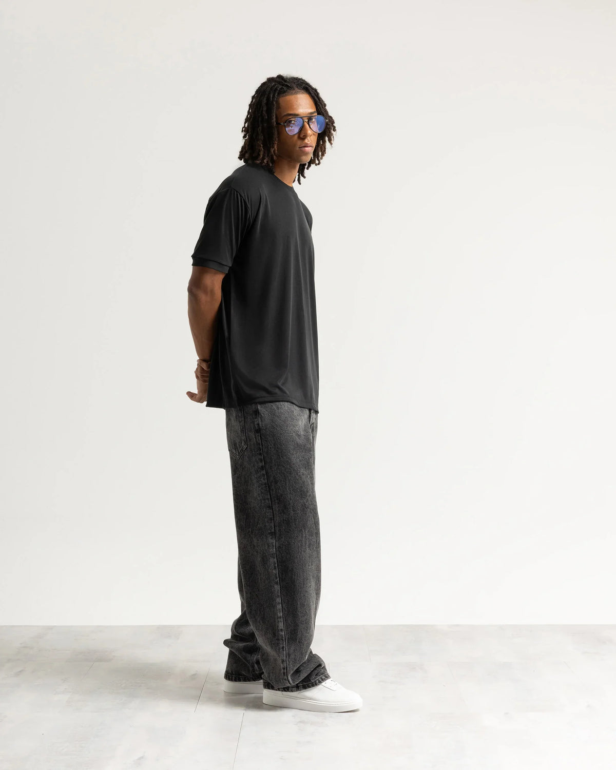 T-shirt costina manica corta