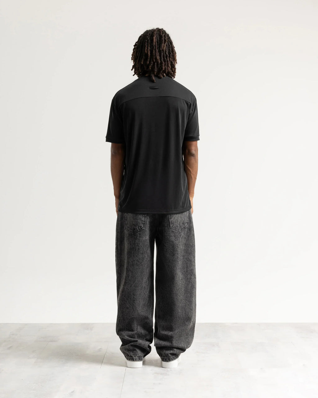 T-shirt costina manica corta