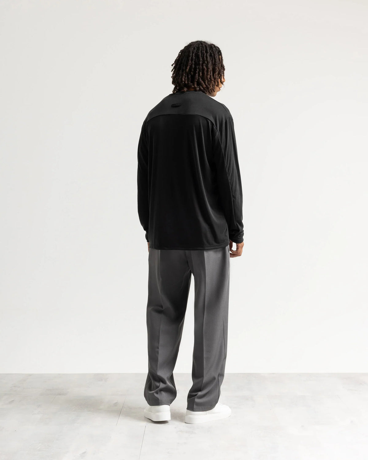 T-shirt costina manica lunga