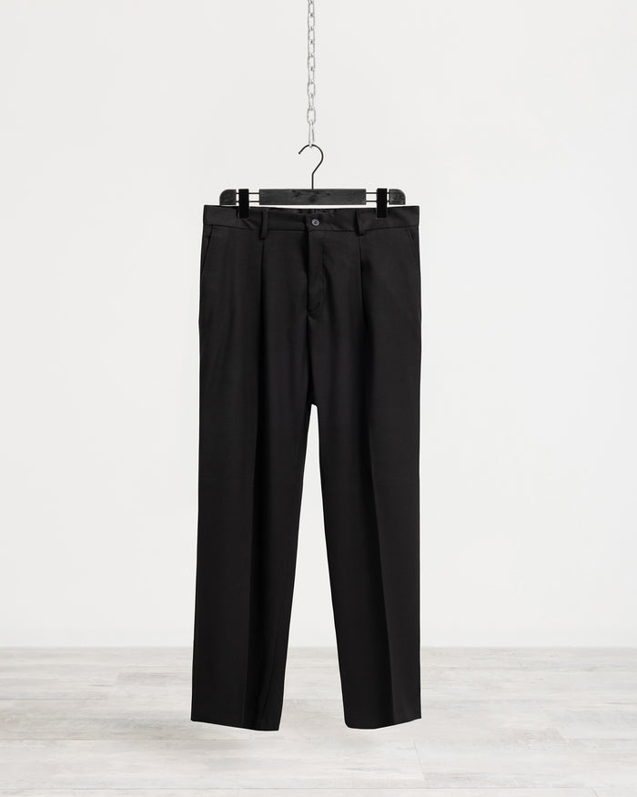 Pantalone con pence - Nero