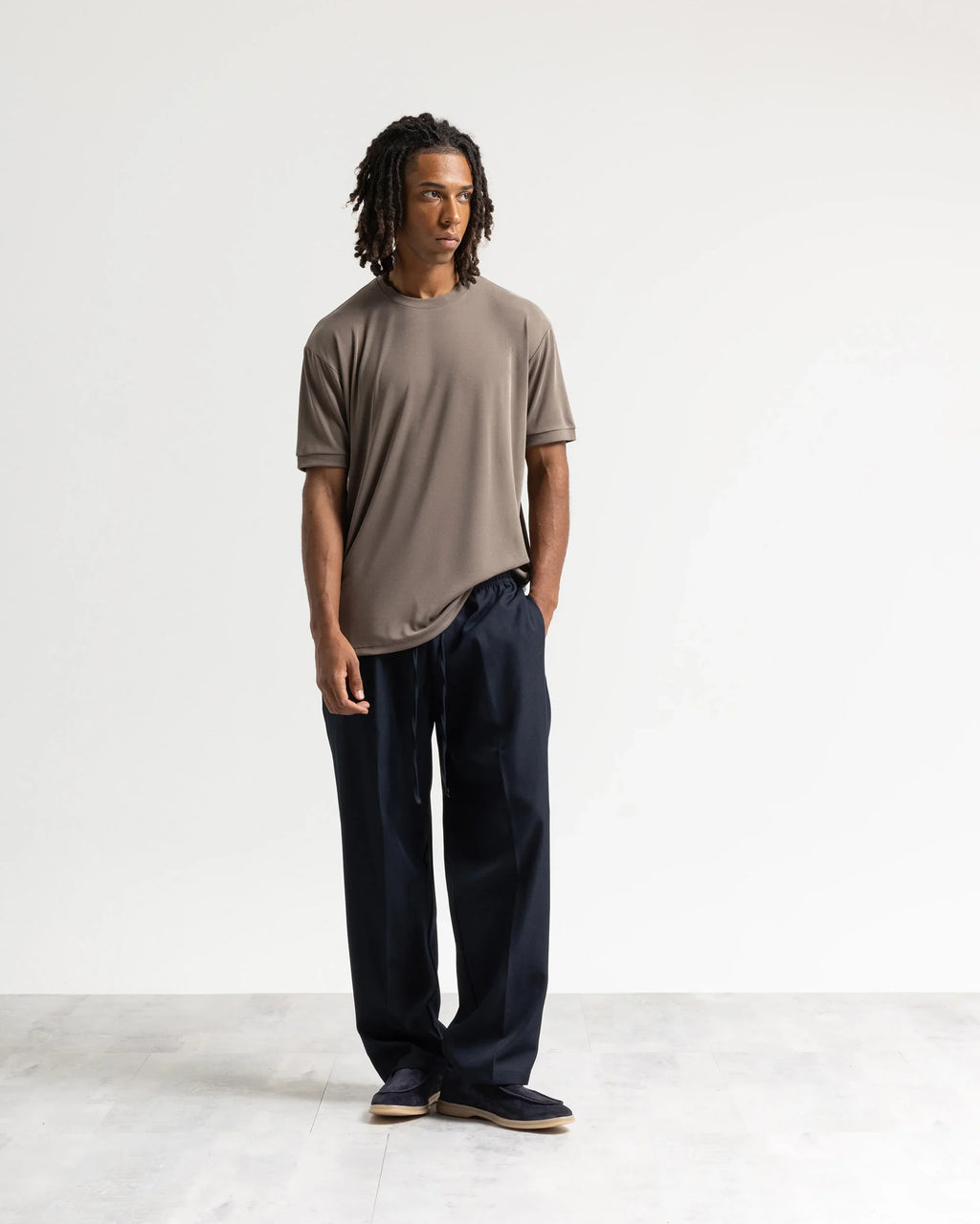 Pantalaccio fondo ampio tessuto classico