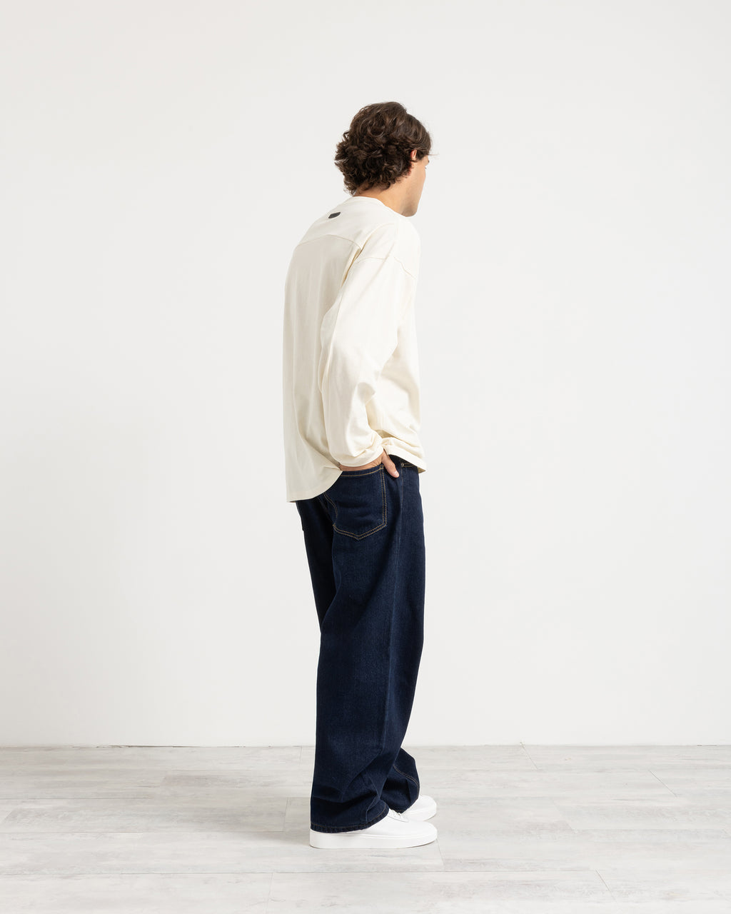 T-shirt longsleeve con polsino oversize