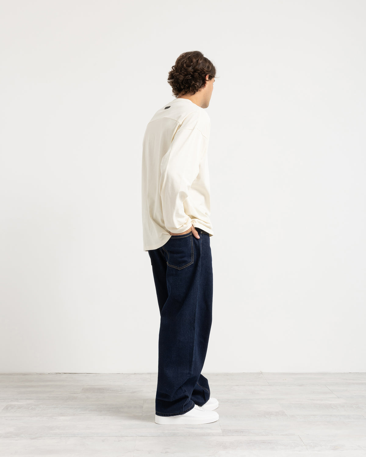 T-shirt longsleeve con polsino oversize