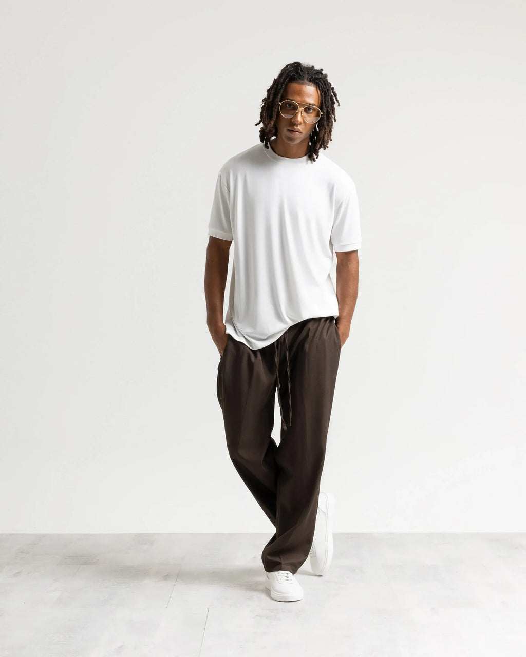 T-shirt costina manica corta