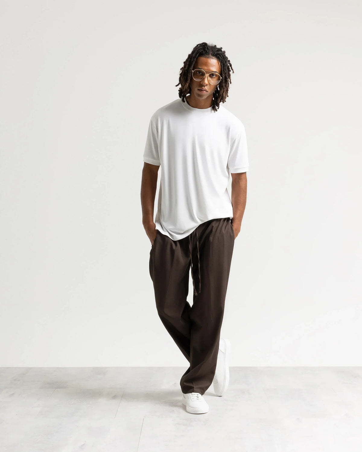 T-shirt costina manica corta