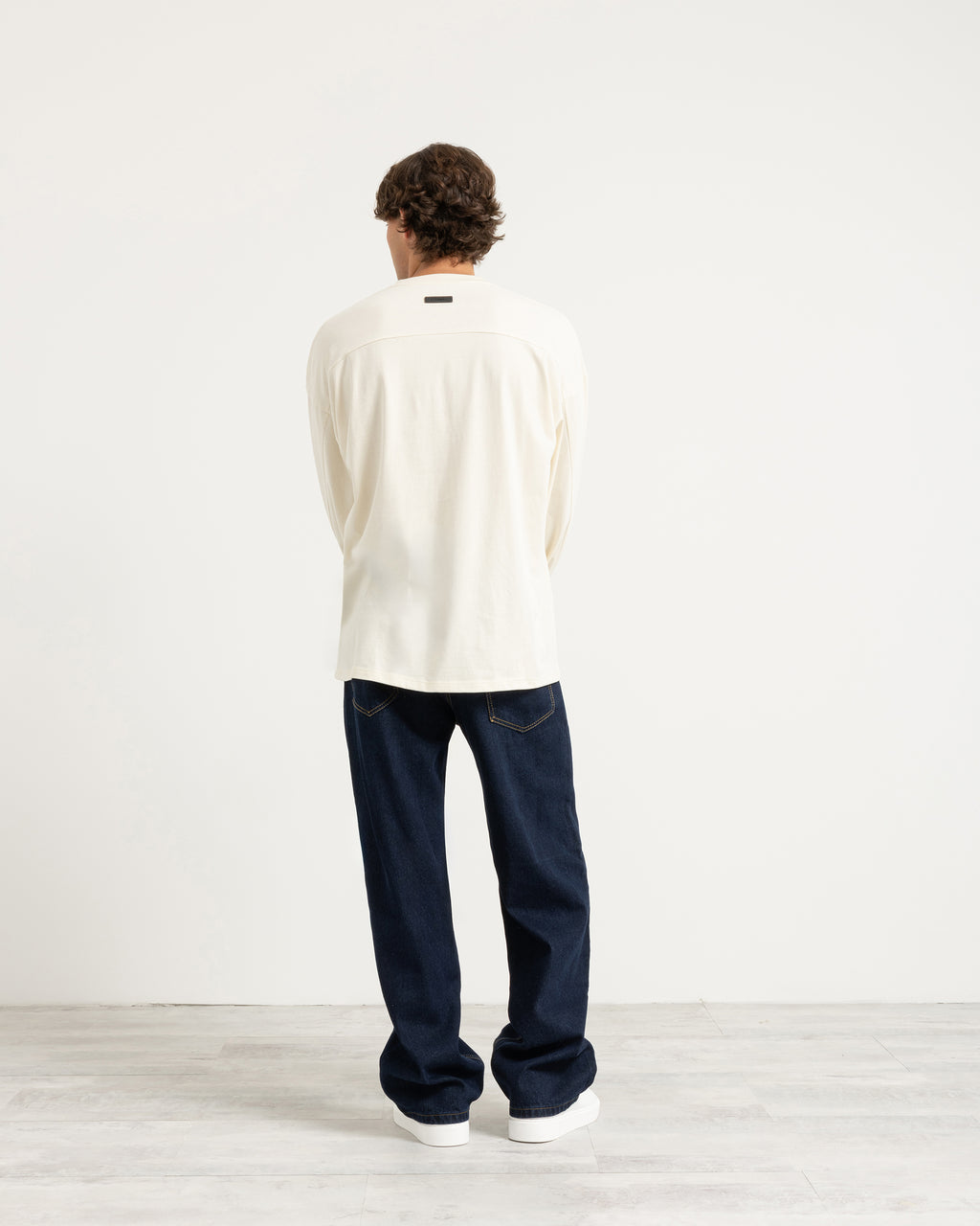 T-shirt longsleeve con polsino oversize