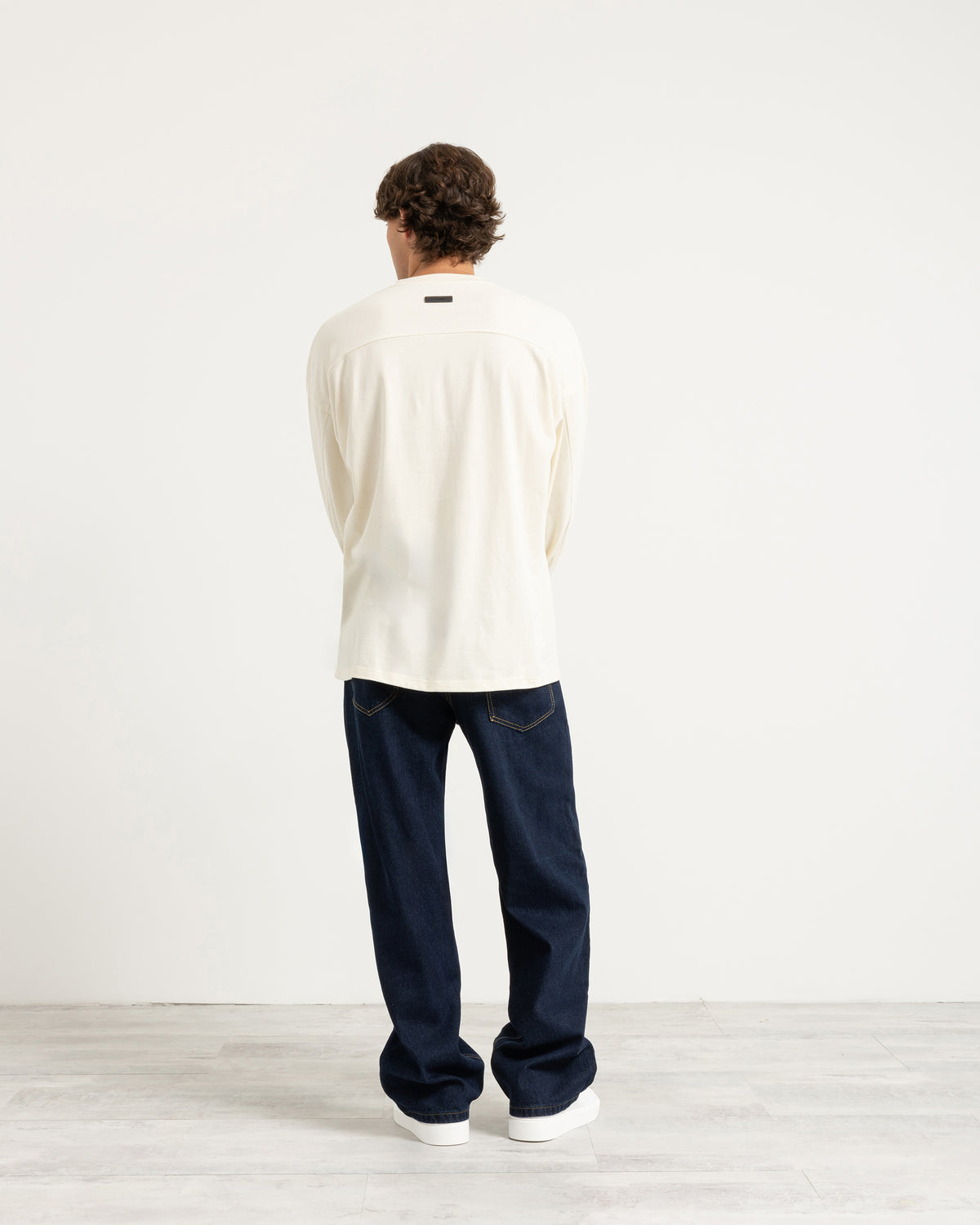 T-shirt longsleeve con polsino oversize