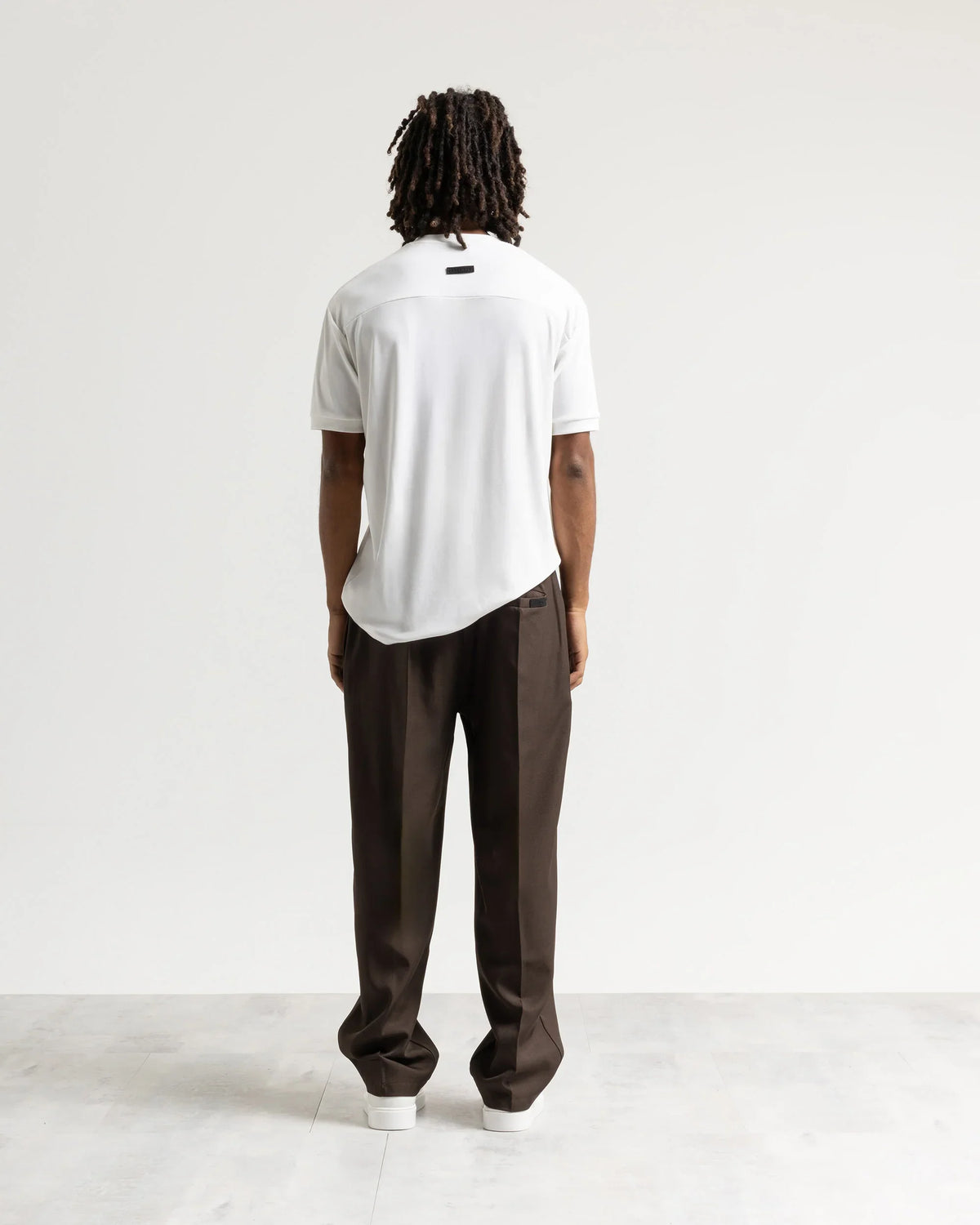T-shirt costina manica corta