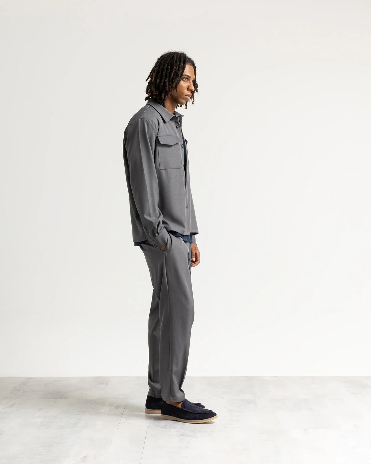 Pantalaccio regular tessuto classico