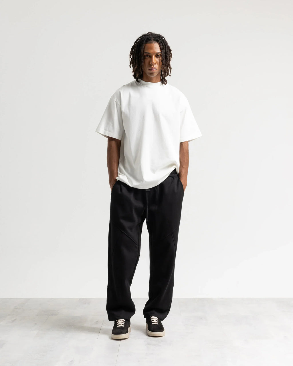 Pantalone tuta fondo ampio