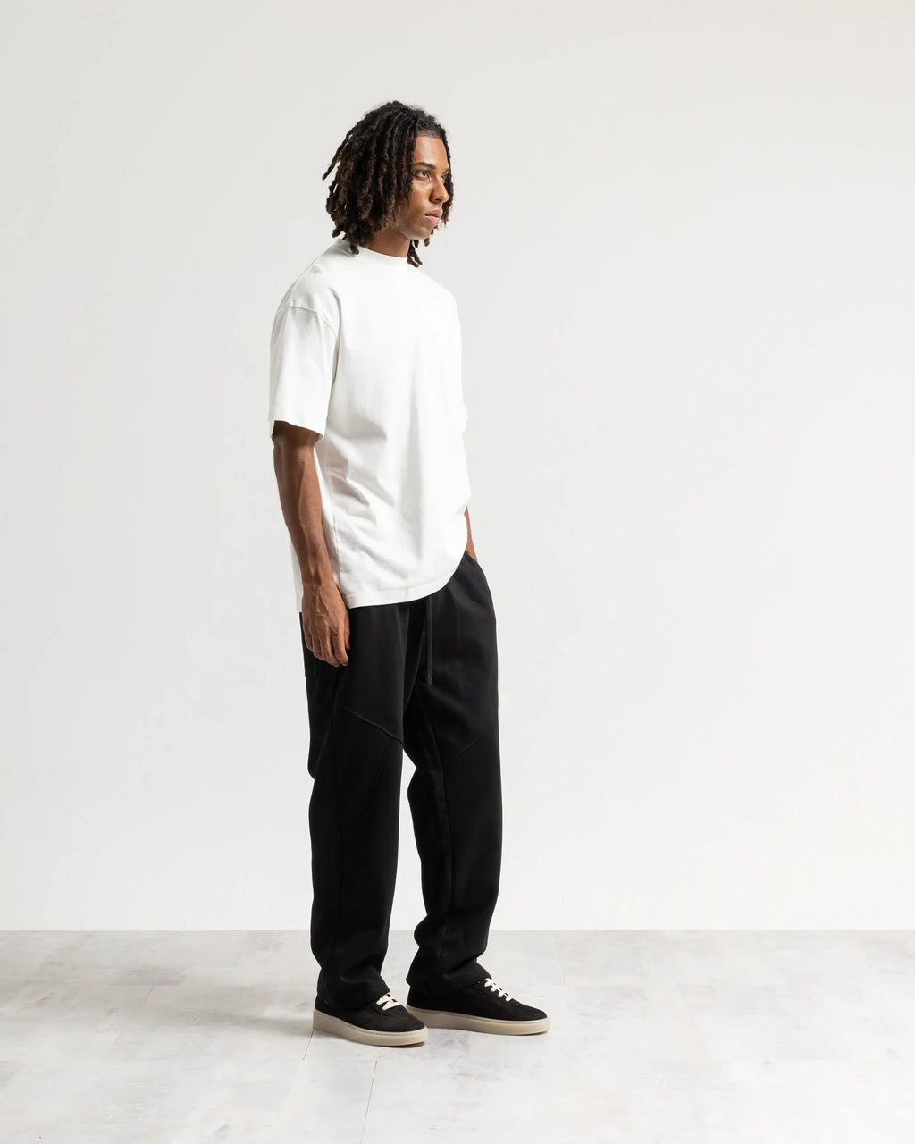 Pantalone tuta fondo ampio