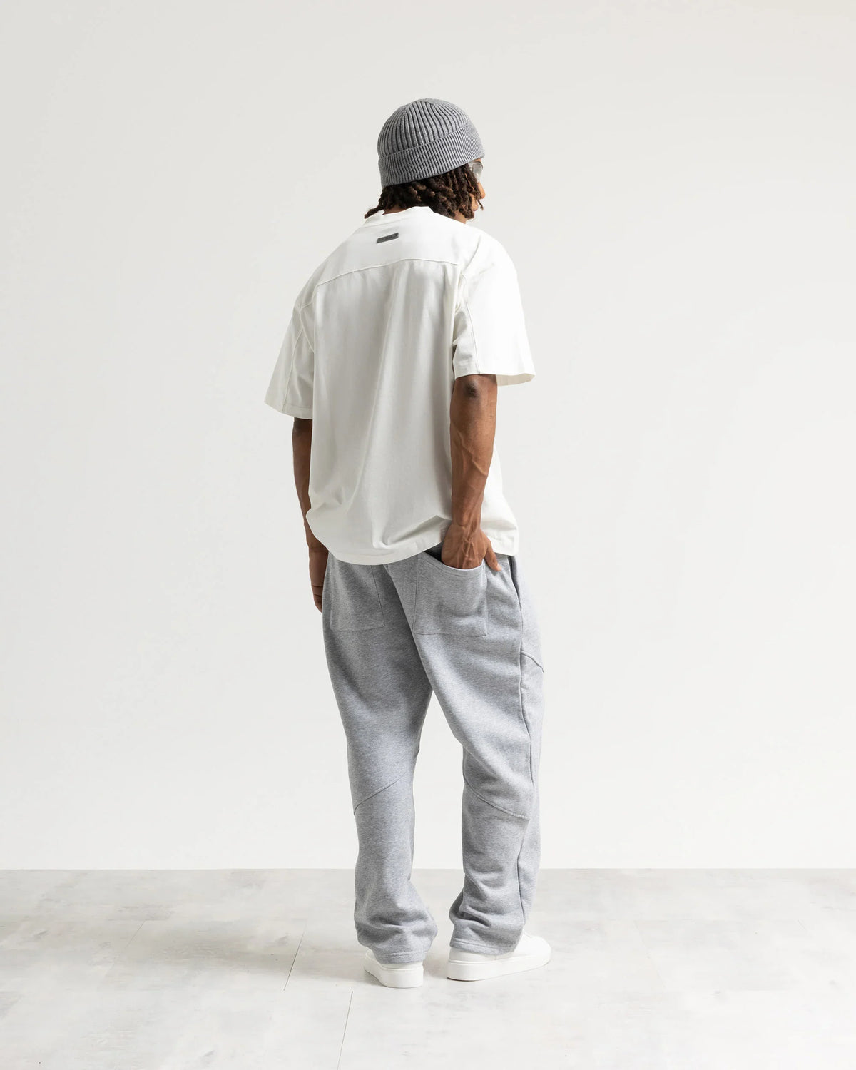 Pantalone tuta fondo ampio