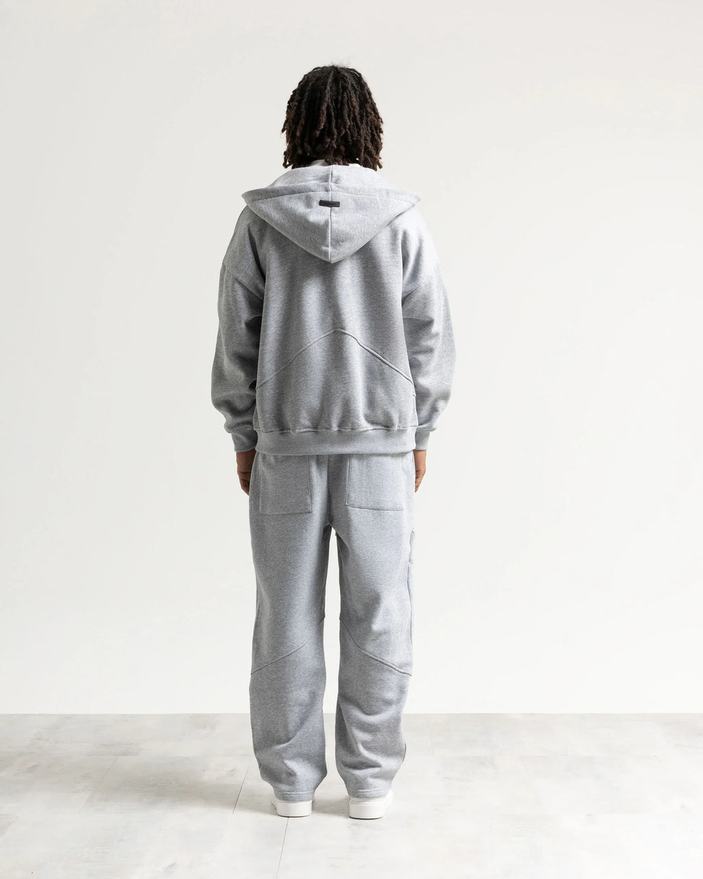 Felpa cappuccio zip