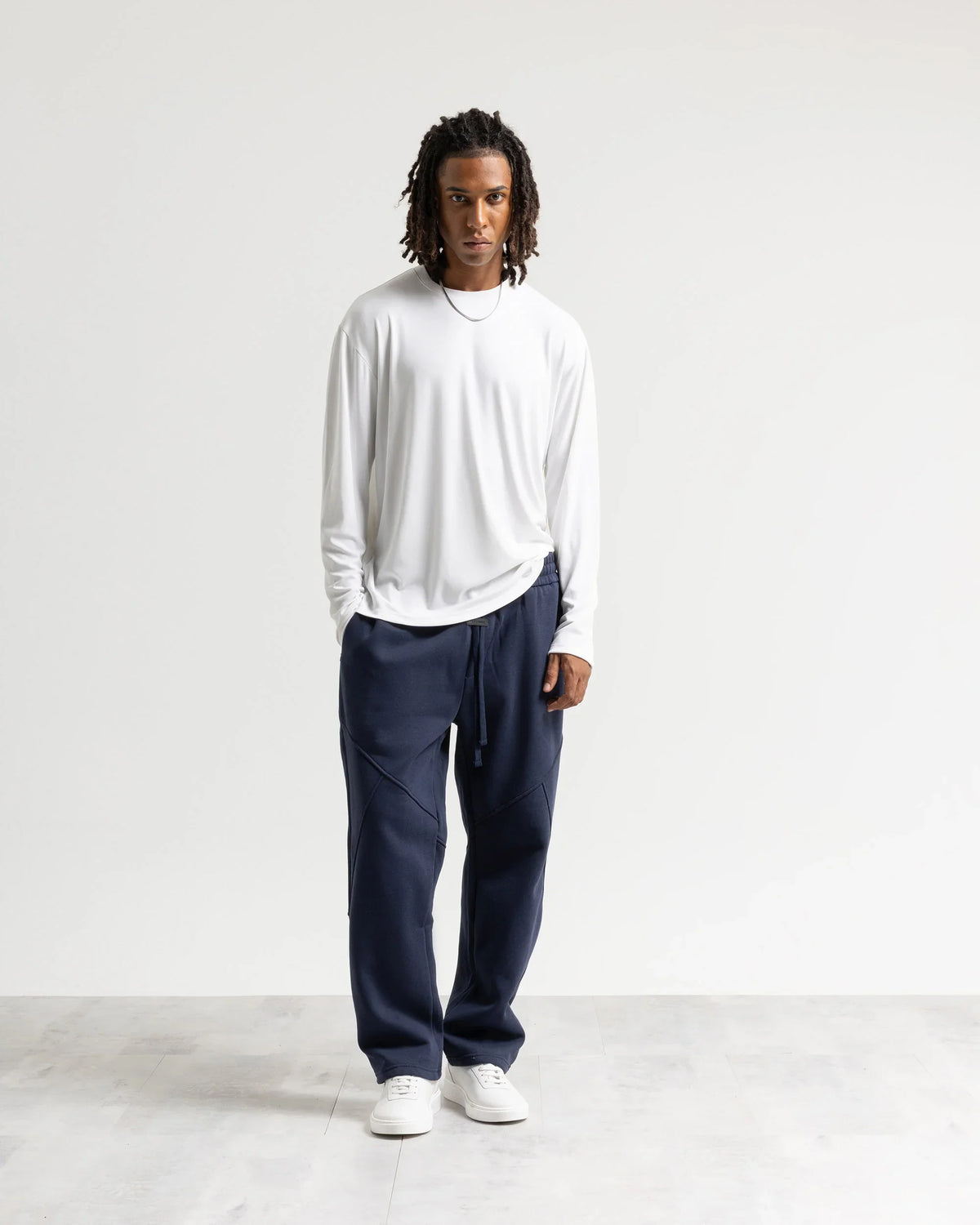 T-shirt costina manica lunga